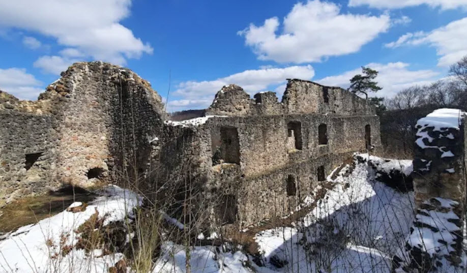 Burgruine in Simmelsdorf, Germany